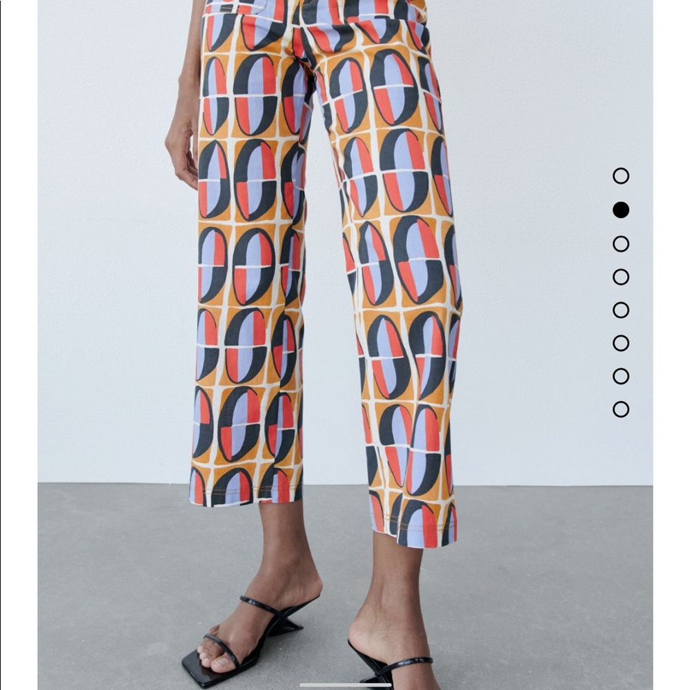 Zara Print Pants